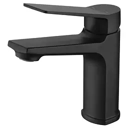 Змішувач для умивальника Mixxus Wilson 001 black MI7127, Чорний матовий