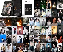 Ломо Карти Lomo Card China Beyond The Scene / BTS Suga БТС Шуга голографічні LС C BTS 05 - мініатюра 2