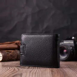 Чоловічий шкіряний гаманець ST Leather 11х8,5х1,5 см acs0028286 - мініатюра 8