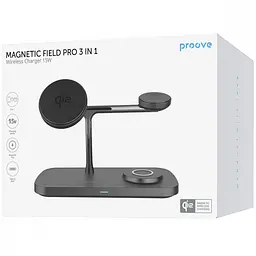 Бездротовий ЗП Proove Magnetic Field Pro 3 in 1 Qi2 - мініатюра 2