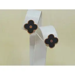 Золоті сережки Favoritum з емаллю. 210034_1 - мініатюра 2