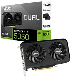 Відеокарта ASUS RTX 5050 8GB DUAL OC Edition (DUAL-RTX5050-O8G) (GDDR6, 128 bit, PCI-E v5.0 x16) - мініатюра 13