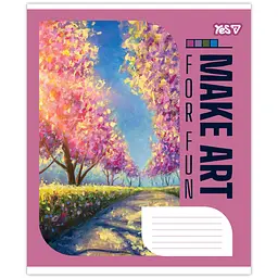 Зошит шкільний Yes Make art А5 18 аркуша клітинка 25 шт. (768624) - мініатюра 2