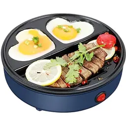 Електросковорода Haeger HG-501 750W 20 см з антипригарним покриттям (40774-HG-501_506) - мініатюра 2
