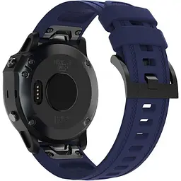 Ремінець ArmorStandart Silicon для Garmin 20mm Dark Blue (ARM60810) [141554] - мініатюра 3