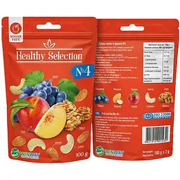 Суміш горіхів та фруктів №4 Winway Healthy Selection 100 г - мініатюра 2