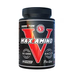 Амінокислота Max Amino, 300 капсул Vansiton fit0019123