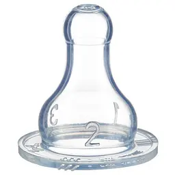 Силіконова соска для годування класична Bebe Confort 3102201500 2шт розмір S3 три швидкості (3220660267033)
