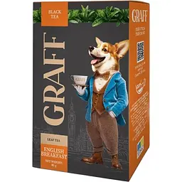Чай чорний Graff English Breakfast/Англійський сніданок 80 г