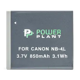 Акумулятор до фото/відео PowerPlant Canon NB-4L (DV00DV1006) - мініатюра 2