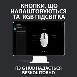 Комп'ютерна мишка Logitech G102 Lightsync Black (910-005823) - мініатюра 9