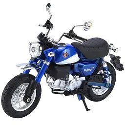 Колекційна масштабна модель мотоцикла TK Group Honda Monkey 125 зі світлом, звуком та амортизацією 1:12