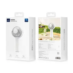 Портативний вентилятор WIWU Bubble WI-FS08 White - мініатюра 4