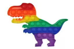 Іграшка антистрес Pop It Dino LK2037 розмір 18х13.5х2 см