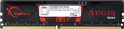 Модуль пам'яті DDR4 16GB 2400MHz G. Skill Aegis (F4-2400C15S-16GIS) - мініатюра 2