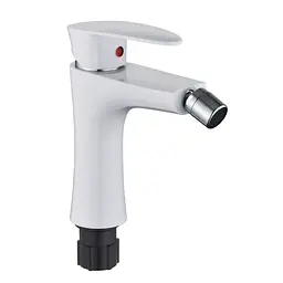 Змішувач для біде Plamix Cezar-002 Set з підведенням white PM0731, Білий