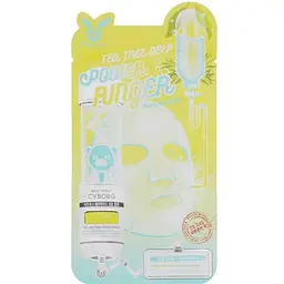 Маска для проблемної шкіри з екстрактом чайного дерева 23 мл Elizavecca Tea Tree Deep Power Ringer Mask Pack - мініатюра 1