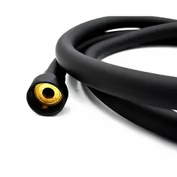 Шланг для душу Ango 1/2" розтяжний 150 см Чорний 30412 - мініатюра 4