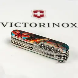 Ніж Victorinox Huntsman Zodiac 91мм 15функ Бойовий дракон - мініатюра 7