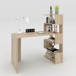 Письмовий стіл Open shelf 750х1200х550 мм Дуб Сонома