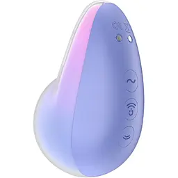 Вакуумний стимулятор з вібрацією Satisfyer Pixie Dust Violet/Pink - мініатюра 4