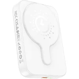 Зовнішній акумулятор Hoco J117A Esteem MagSafe 10000mAh 20W White (605830) [110910] - мініатюра 1