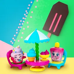 Ігровий набір Moji Pops Джелатерія PMPSB216IN20, 2 фігурки, аксесуари - мініатюра 3
