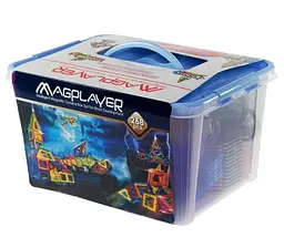 Конструктор магнітний Magplayer, 268 елементів (MPT-268) - мініатюра 2