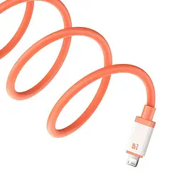 Кабель USB to Lightning для iPhone iPad Baseus Data Cable (1m, 2.4A, 480 Mbps). Orange (P10368803731-00) - мініатюра 4