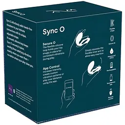 Смарт-вібратор для пар We-Vibe Sync O Velvet Green - мініатюра 11