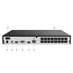 Відеореєстратор Reolink RP-PN16-NHD без HDD - мініатюра 2