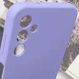 Чохол Silicone Cover Lakshmi Full Camera (AAA) для Samsung Galaxy A14 4G/5G Бузковий / Dasheen - мініатюра 6