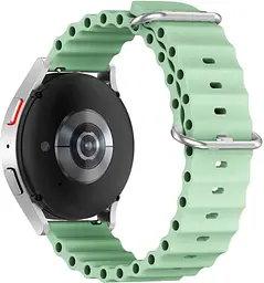 Універсальний ремінець для смарт-годинників Ocean Band 20mm Pistachio [84722] - мініатюра 2
