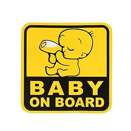Наклейка в автомобіль Baby on board FGVZN