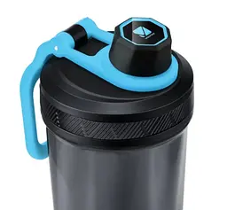 Шейкер спортивний електричний VOLTRX Gallium 600 мл Tritan Blue (Gallium_Blue) - мініатюра 3