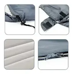 Спальник Naturehike Y150 (NH21MSD08) +11°C - з капюшоном - правий - темно-блакитний - мініатюра 3