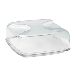 Блюдо для сиру Guzzini Gocce сірий 25.5 х 11.5 см (27000000)