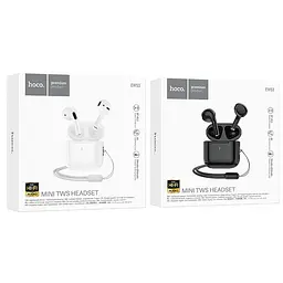 Навушники Hoco EW53 Lucky TWS | BT5.3, 30/250mAh, 4h | white - мініатюра 3
