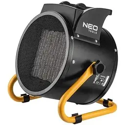 Обігрівач теплова гармата Neo Tools 90-063, Black, 3 кВт, електрична, площа обігріву 60м2