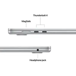 Ноутбук Apple MacBook Air 15 M5 A3448 Silver (MDV94UA/A) - мініатюра 6