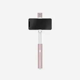 Монопод Momax Selfie Light Bluetooth рожеве золото (KM12M) - мініатюра 2