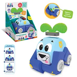 Іграшка-трансформер Kids hits TransformMates Speedy Pup: поліцейська машина та щеня зі звуком (KH39/001)
