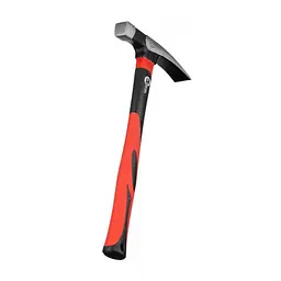 Молоток муляра з ручкою з фібергласу 510 гр INTERTOOL HT-0240 - мініатюра 4