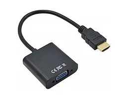 Адаптер STLab HDMI - VGA Black (U-990 PRO BTC) - мініатюра 2