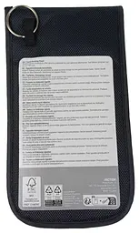 Чохол LAB31 із блокуванням сигналу синтетика Чорний - мініатюра 6