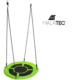Дитяча садова гойдалка "Гніздо лелеки" Malatec 23514, Ø 100 см, 150 кг - мініатюра 3
