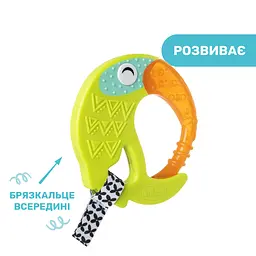 Іграшка-брязкальце прорізувач Chicco Тукан (28160.30) - мініатюра 5