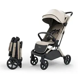 Прогулянкова коляска Kinderkraft Nubi 3 Sand Beige (KSNUBI03BEG0000) - мініатюра 5