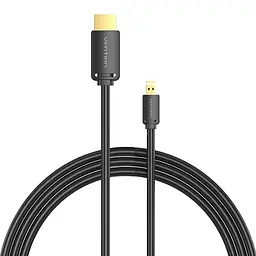 Кабель Vention HDMI-microHDMI 2 м (AGIBH) - мініатюра 2