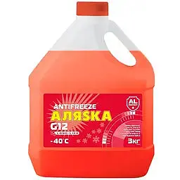 Антифриз -40 АЛЯСКА червоний 3л 3517 - мініатюра 2